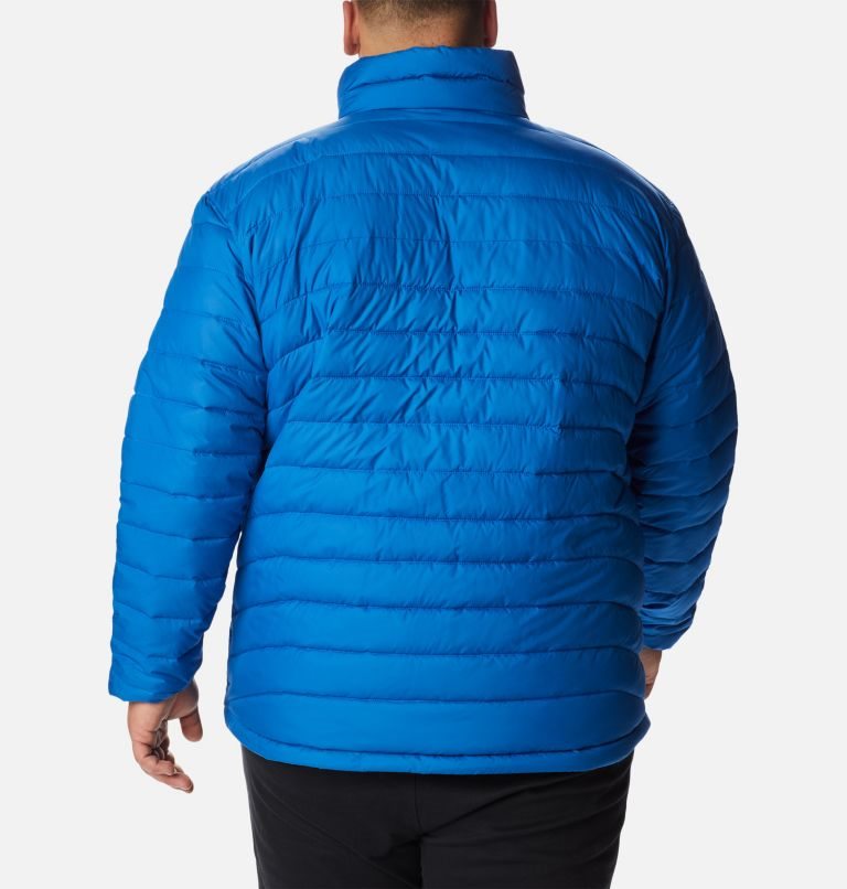 Columbia Powder Lite Isolerte Jakker Herre Blå | Plus Size 95374Q